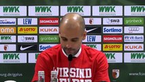 Pep Guardiola- Robert Lewandowski kann noch besser werden - FC Augsburg - FC Bayern