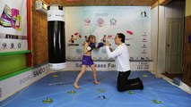 Eight year old boxing prodigy throws 100 punches per minute