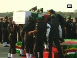 Mortal remains of Siachen martyr flown to Hyderabad