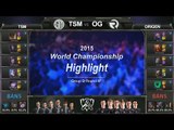 [게임코치] 2015 롤드컵 하이라이트 Group D #07 TSM vs OG(LoL World Championship 2015 Highlight)
