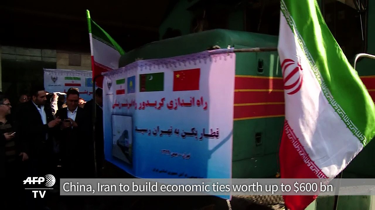 First 'Silk Road' train arrives in Tehran from China