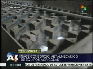 Venezuela: nace en Aragua consorcio metalmecánico de equipo agrícola