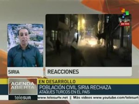 Ataques de Turquía en Alepo cobran la vida de 29 kurdos sirios