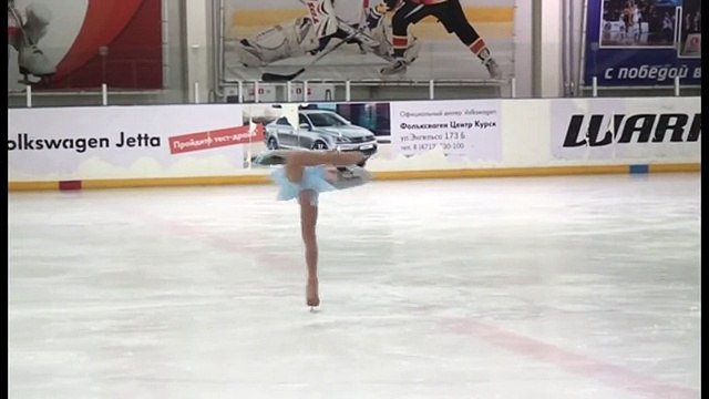 Фигурное катание. Маша Данилова, 9 лет, произвольная программа, II спортивный разряд