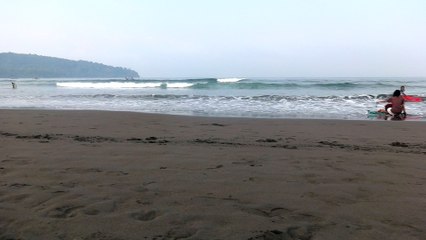 Ombak indah pangandaran