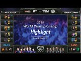 [게임코치] 2015 롤드컵 하이라이트 Group D #01 KT vs TSM (LoL World Championship 2015 Highlight)