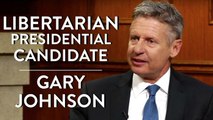 Libertarian Presidential Nominee Gary Johnson (Full Interview)