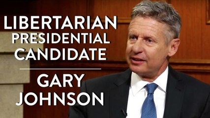 Libertarian Presidential Nominee Gary Johnson (Full Interview)