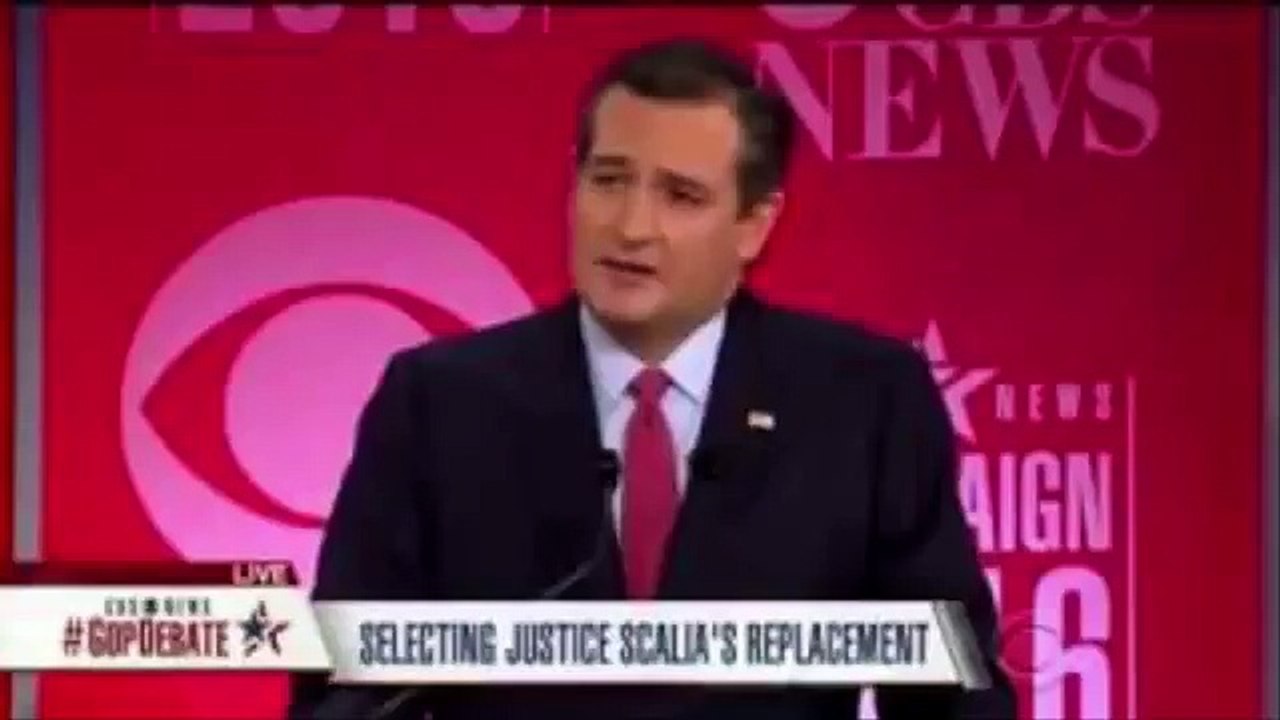 Ted Cruz on Appointing Justice Scalia's Successor (FULL HD)