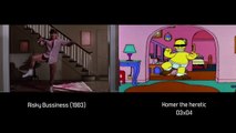 Vidéo : les Simpsons rendent hommage aux classiques du cinéma
