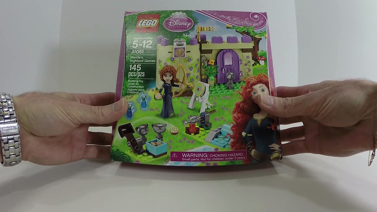 LEGO Brave Merida's Highland Games - 41051- Disney Princess Lego Sets Time Lapsed