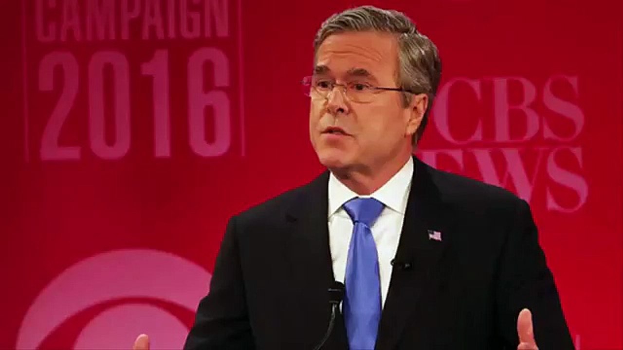 Trump and Jeb Argue About George W. Bush, Iraq, and 9/11 (FULL HD)