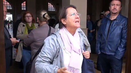 Kadın yolcudan vapur işgal eden Kobani eylemcilerine sert tepki