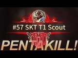 [게임코치] 코르키 펜타킬 무작정 따라하기! SKT T1 Scout 편 (Corki Montage Pentakill)