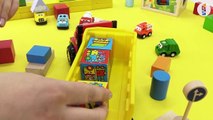 Мультики про машинки и паровозики: Грузовичок и кубики. Развивающие мультики для детей. Машинки!
