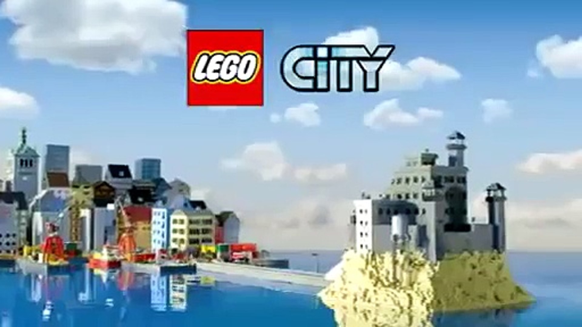⁣ЛЕГО Сити мультик ПОЛИЦЕЙСКИЙ КАТЕР. LEGO city cartoon POLICE BOAT.