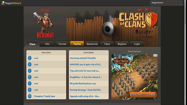 Clash of Clans Builder - Les meilleurs bases pour CoC