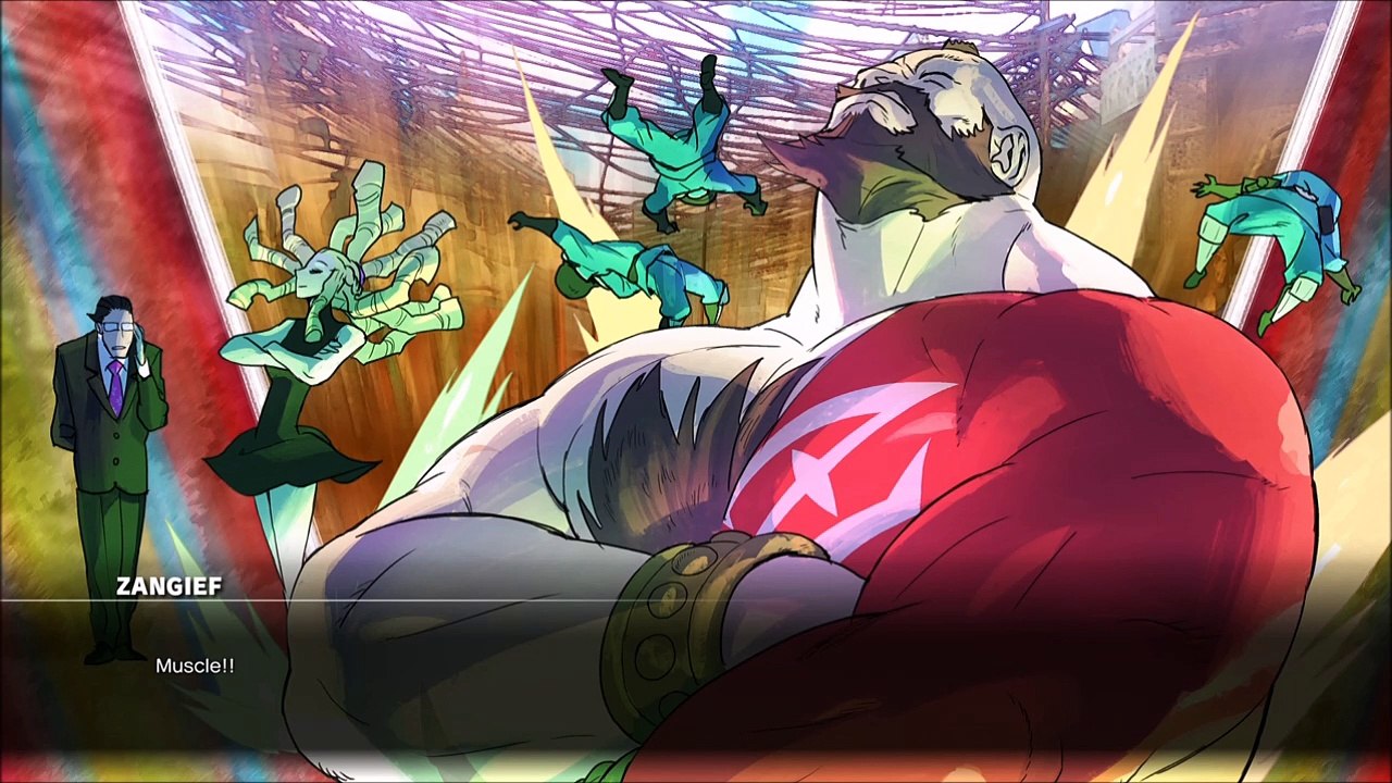 Playing Street Fighter 5