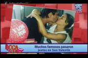 Muchos famosos pasaron juntos en San Valentín