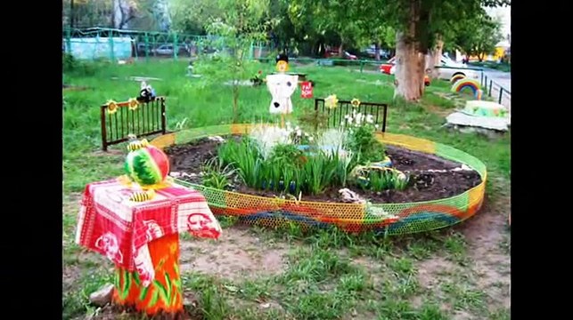 Креативные идеи для украшения частного двора