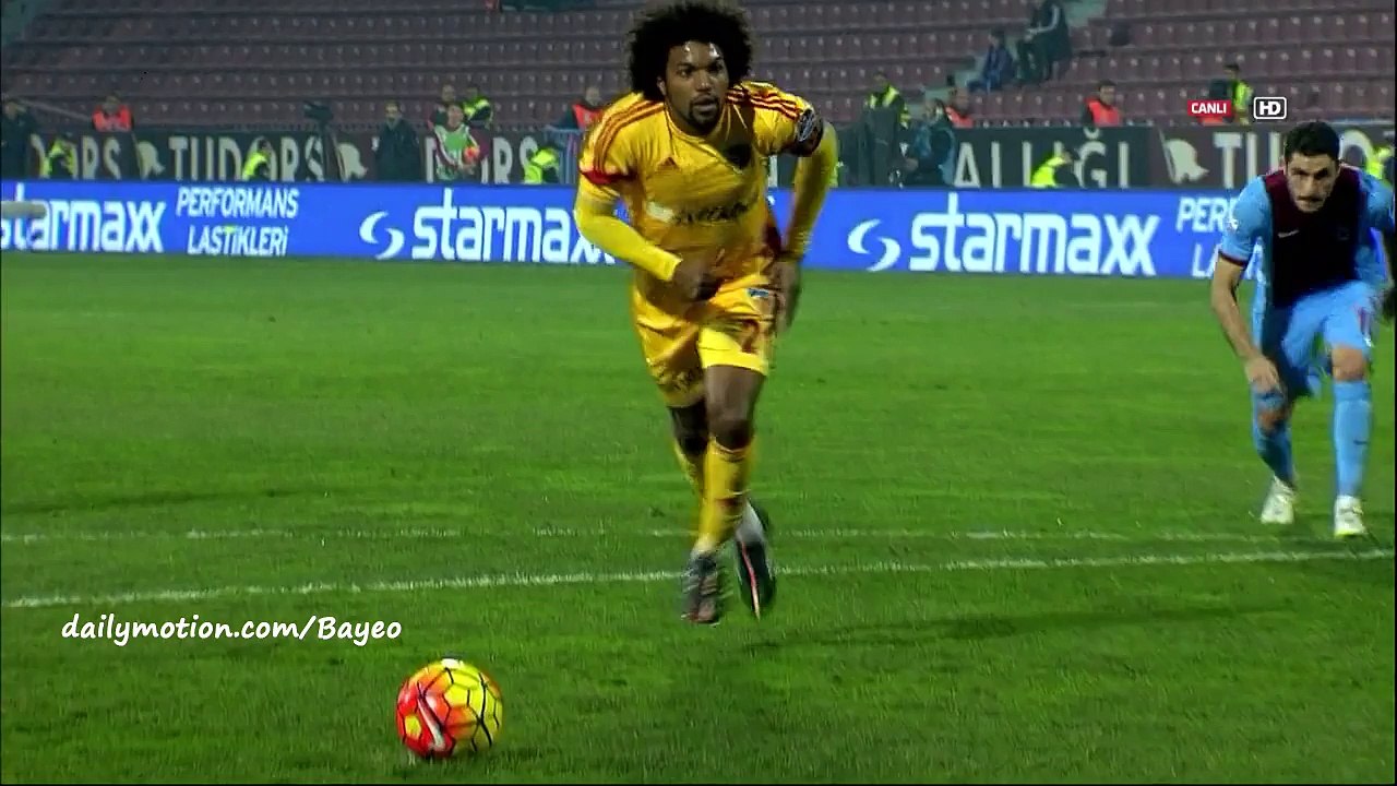 All Goals HD 1st Half - Trabzonspor 2-0 Kayserispor - 15-02-2016