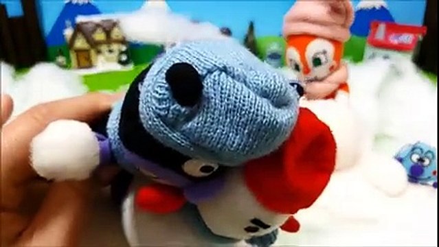 アンパンマン おもちゃ アニメ❤バイキンマンとドキンちゃん雪遊び人形♪おかあさんといっしょ♦ アニメきっず animation Anpanman Toy