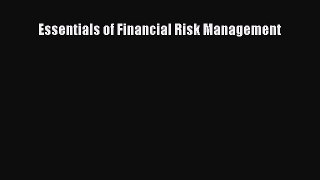 Download Essentials of Financial Risk Management PDF Free