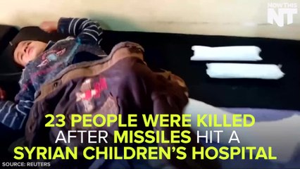 23 Killed After Missiles Strike Children Hospital In Syria