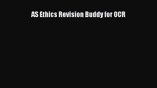 Download AS Ethics Revision Buddy for OCR  Read Online