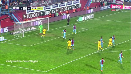Zeki Yavru Goal HD - Trabzonspor 2-1 Kayserispor - 15-02-2016