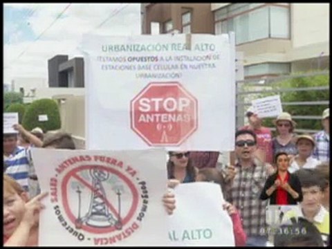 Moradores del Real Alto preocupados por la instalación de una antena