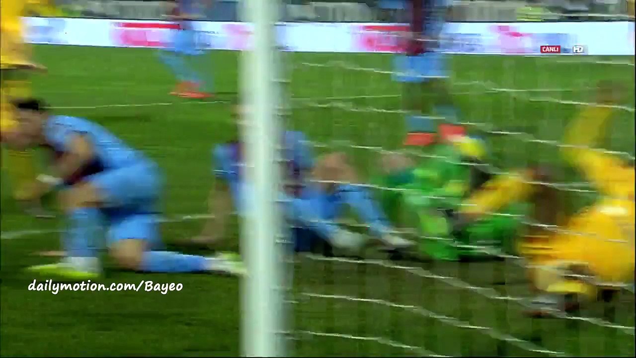 All Goals HD - Trabzonspor 2-1 Kayserispor - 15-02-2016