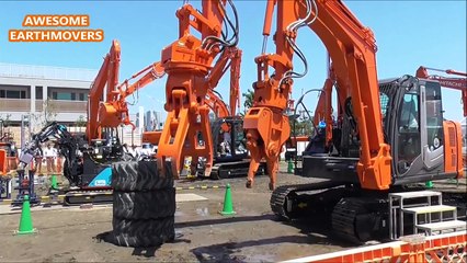 Amazing Excavator With Two Booms