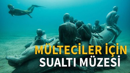 Mülteciler için su altı müzesi