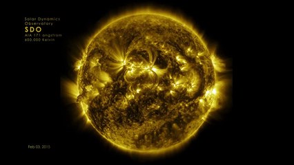 La NASA publica un vídeo que recoge un año solar