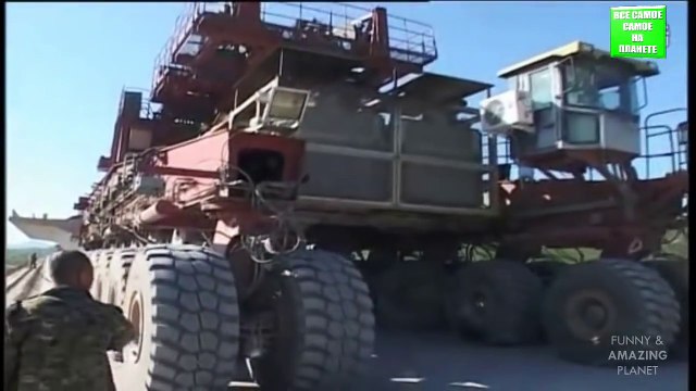 Самый большой мостоукладчик в мире — 91 метр