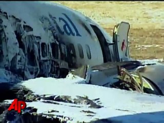 Raw Video  Aftermath of Denver Plane Accident