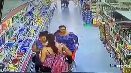Amazing Stealing SUPERMARKET - funny video - OMG VIDEO