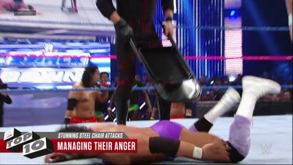 Stunning Steel Chair Attacks WWE Top 10