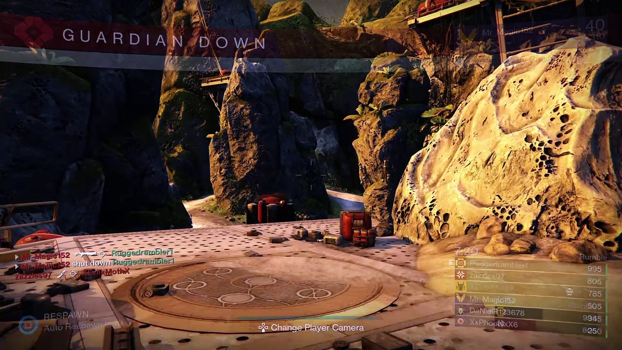 Dis rumble match though
