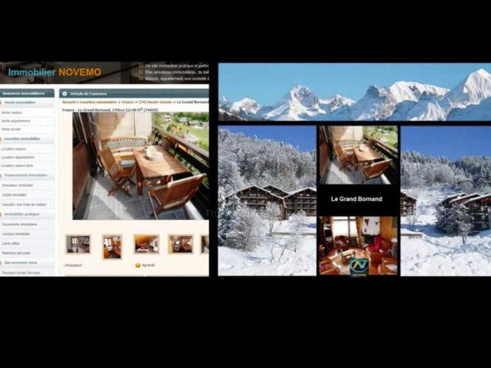 Location appartement Le Grand Bornand (74450) bon plan bon coin Décembre Janvier Février Mars Haute Savoie