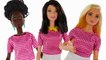 New Evolution of Barbie Curvy, Tall, Petite Doll Clothing - Barbie s 2016