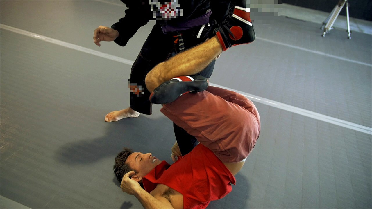 Valentine's Day Rolling Foot Lock Set Up For Sambo, MMA, NoGi, BJJ