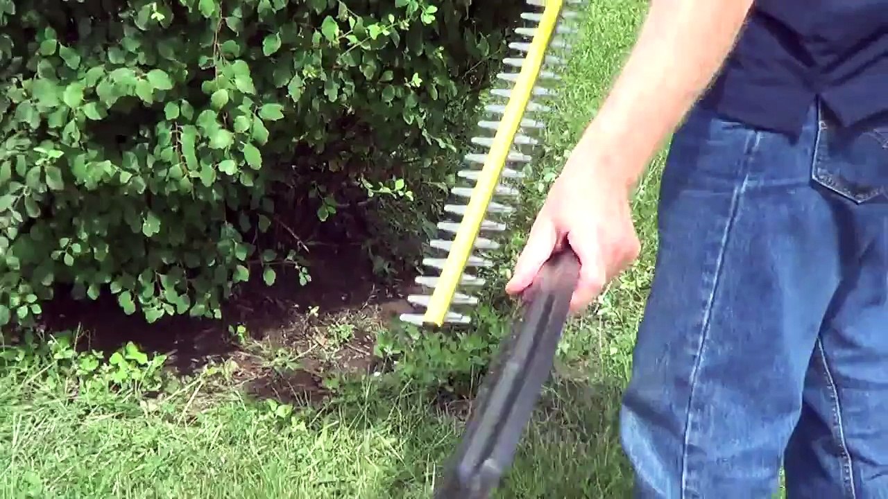Cordless Hedge Trimmer - Most Powerful Cordless Hedge Trimmer