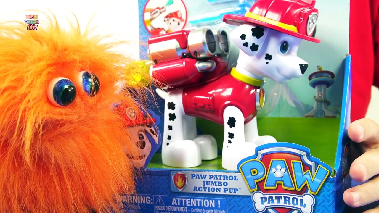 paw patrol jumbo action pup marshall