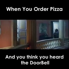 When you order PIZZA -D