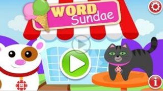 Word Sundae - Best App For Kids - iPhone-iPad-iPod Touch