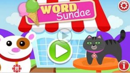 Word Sundae - Best App For Kids - iPhone-iPad-iPod Touch