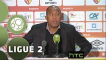 Conférence de presse RC Lens - Valenciennes FC (0-1) : Antoine  KOMBOUARE (RCL) - Faruk HADZIBEGIC (VAFC) - 2015/2016