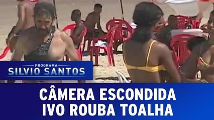 Câmera Escondida: Ivo rouba toalha